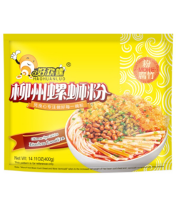 HaoHuanLuo Rijstnoedels met rivierslakken Klassieke gele verpakking (groot)