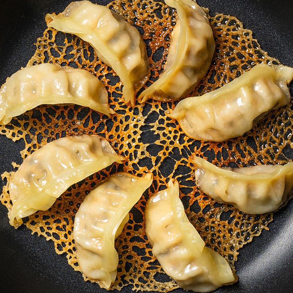 时蔬煎饺