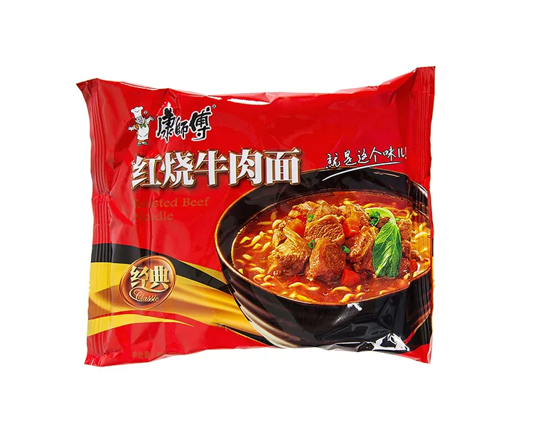 康师傅红烧牛肉面
