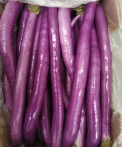 Lange aubergine