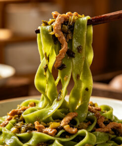 雪菜肉丝面