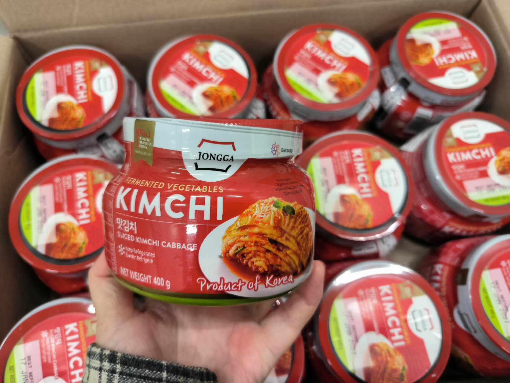 韩国泡菜 400g Korean Sliced Cabbage Kimchi / 韩国泡菜